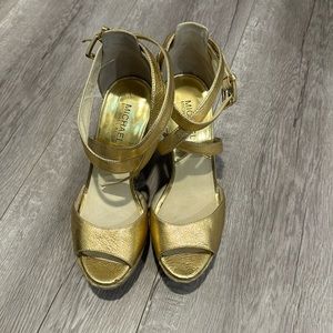 Michael Kors Golf Metallic Wedges size 7